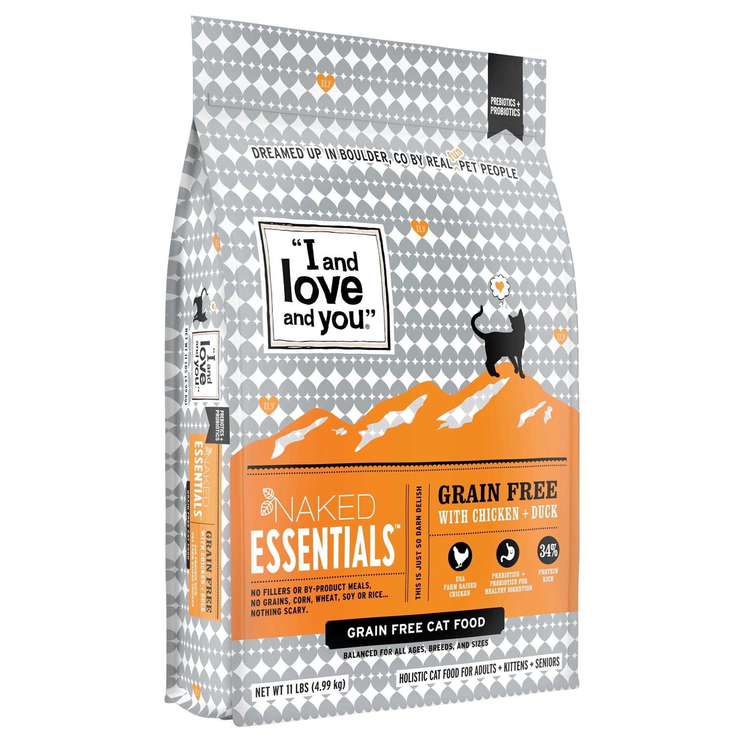 I and Love and You Chicken & Duck Naked Essentials Cat Food - Pet Supplies online store