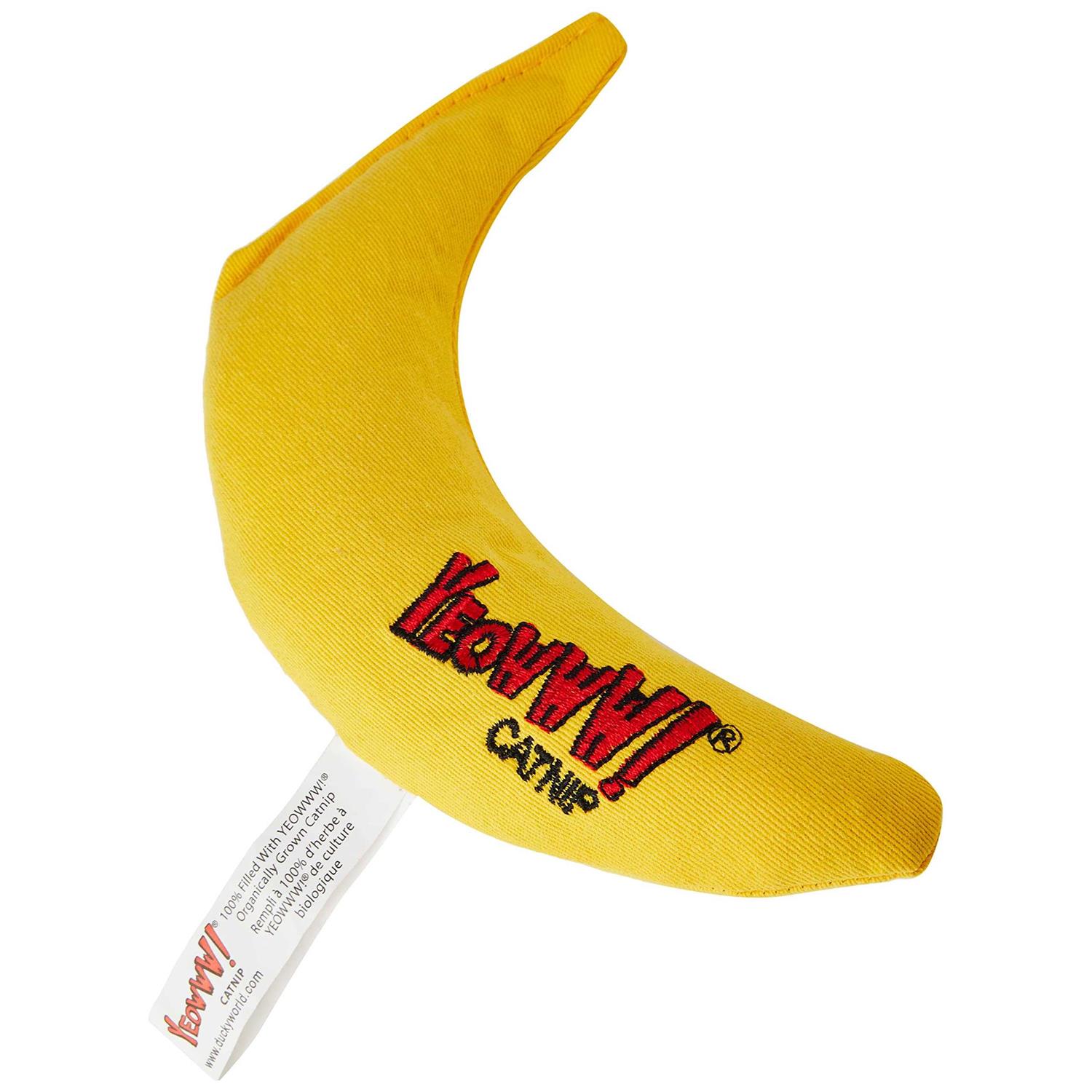 Yeowww! Banana Catnip Toy - Pet Supplies online store