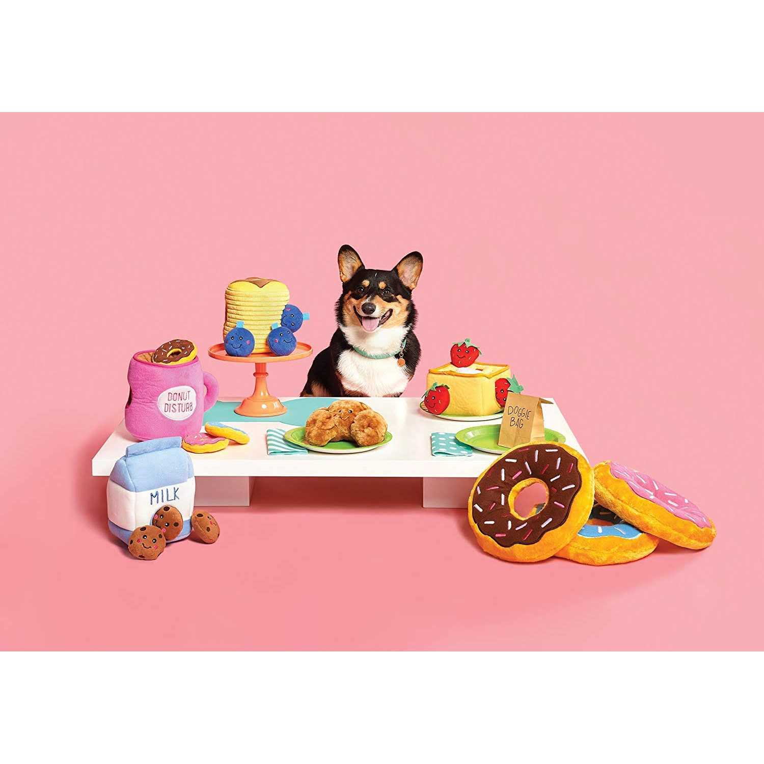 ZippyPaws Miniz Cookies 3-Pack Plush Dog Toy - Pet Supplies online store