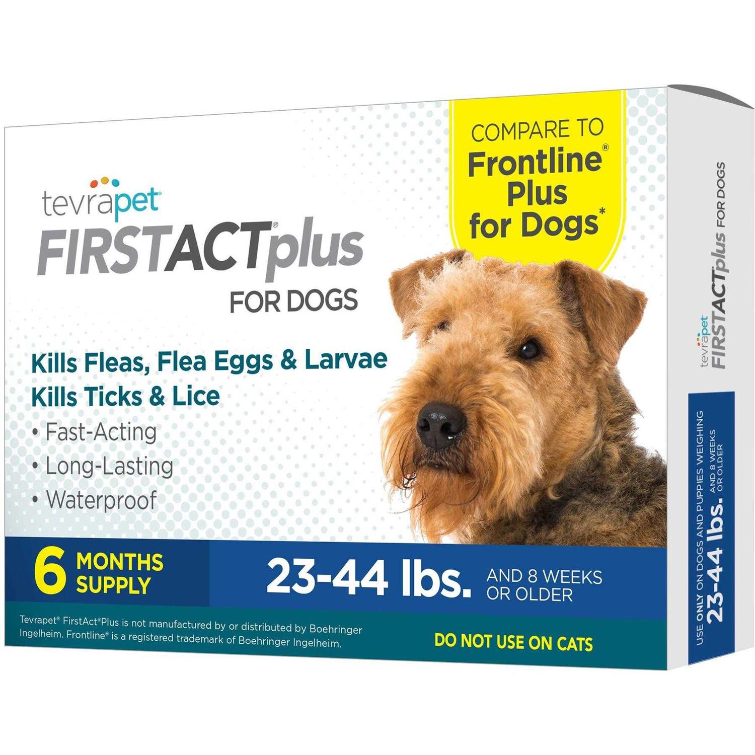Tevrapet Firstact Plus Flea and Tick Prevention Dogs - Pet Supplies online store