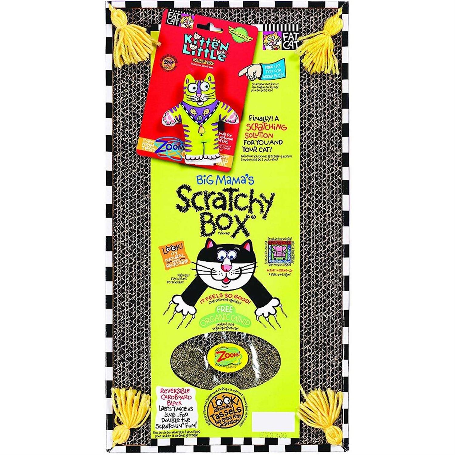 Fat Cat Big Mama's Scratchy Box - Pet Supplies online store