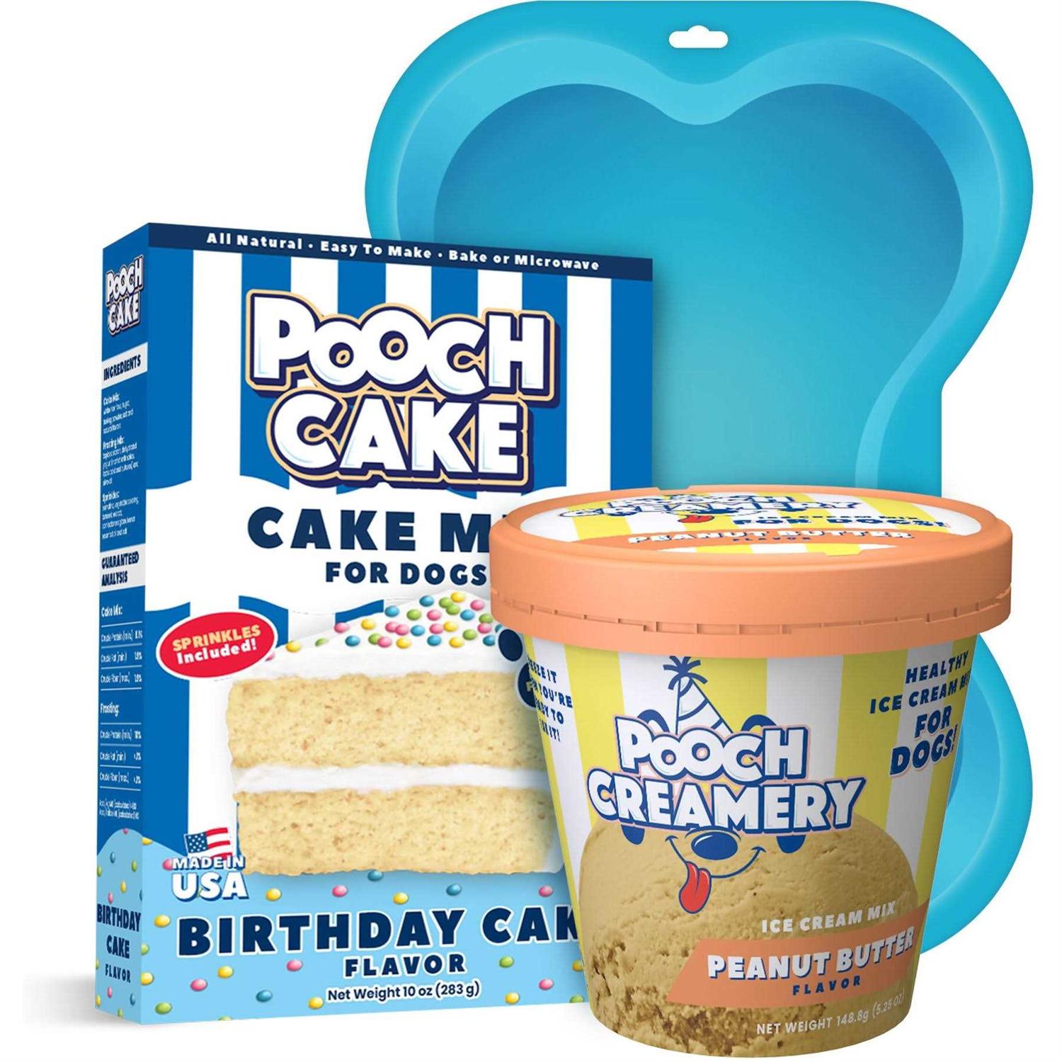 Pooch Creamery Cake Mix Dog Treat - Pet Supplies online store