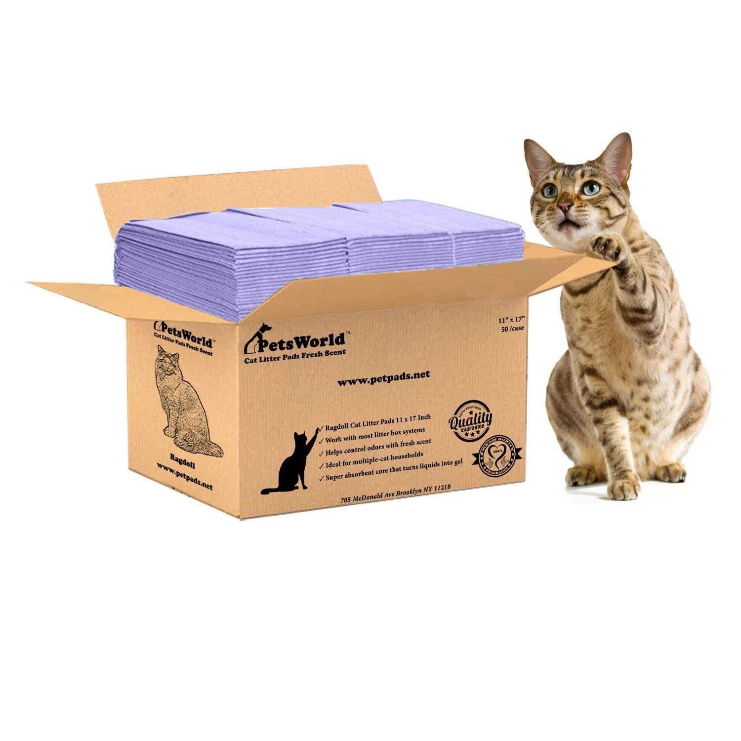 PETSWORLD Cat Pads Refills for Tidy Cats Breeze Litter System for Cat Litter Box - Pet Supplies online store