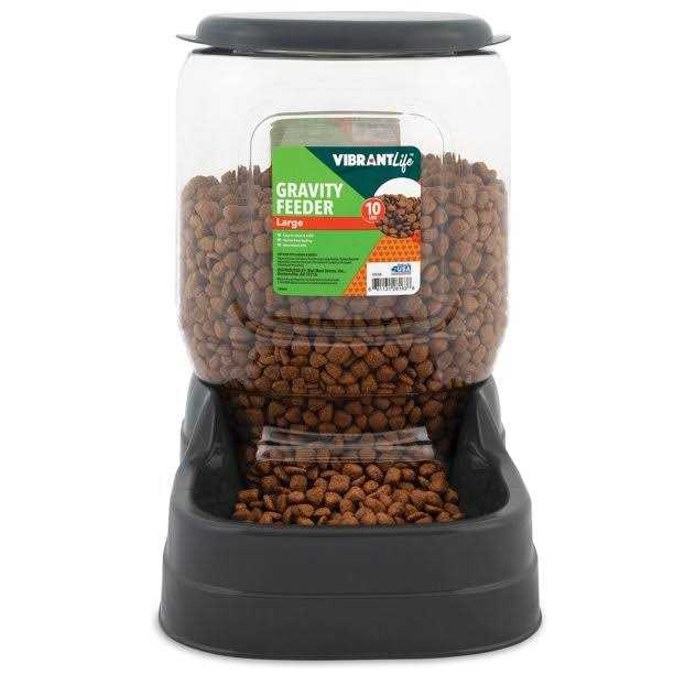 Vibrant Life Gravity Pet Feeder - Pet Supplies online store