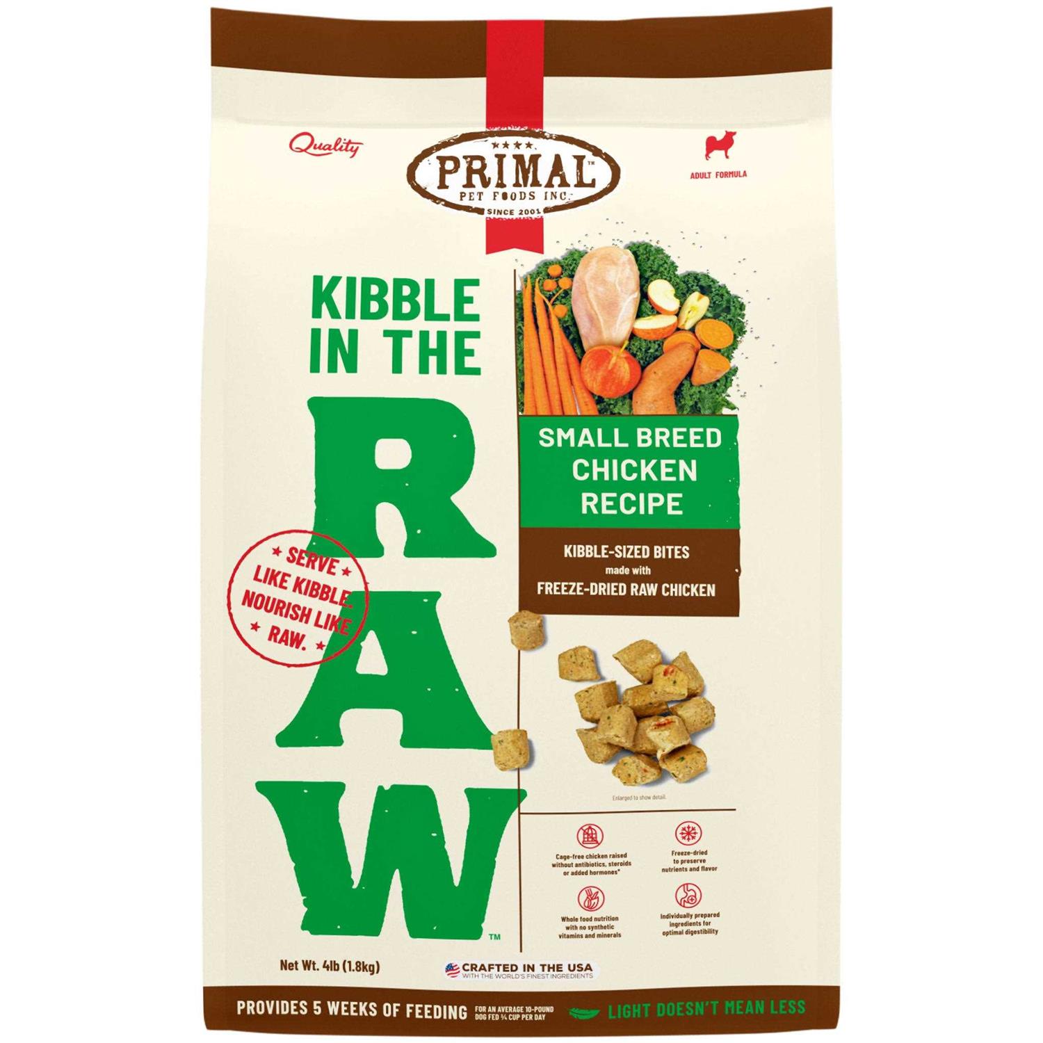 Primal Kibble in The Raw Chicken Dog Food - Pet Supplies online store