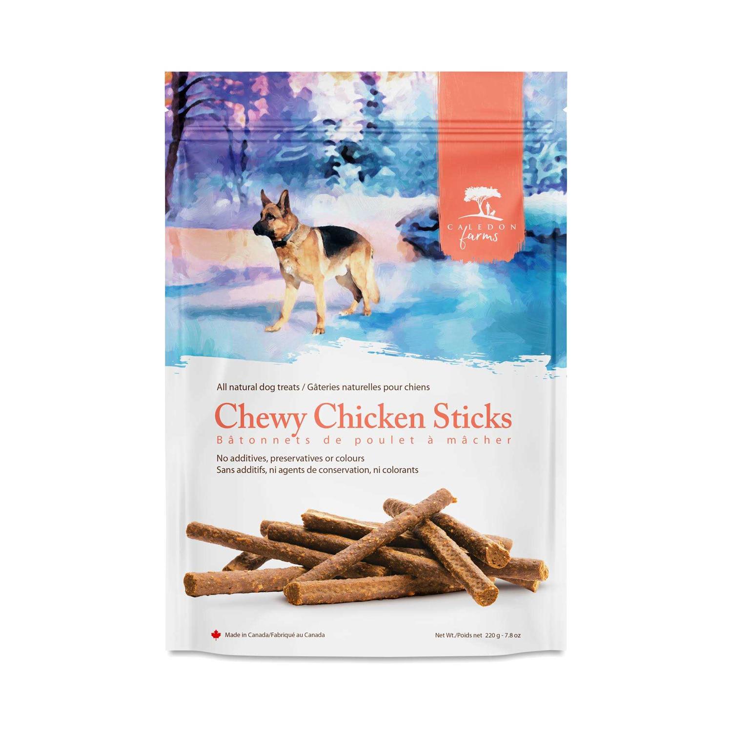 Caledon Farms Chewy Chicken Sticks Dog Treats - Pet Supplies online store