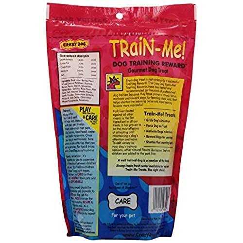Crazy Dog Train-Me! Bacon Training Reward Dog Treats - Pet Supplies online store