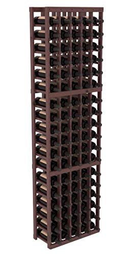 Wine Racks America Knotty Alder 5 Column Wine Cellar Rack. Unstained