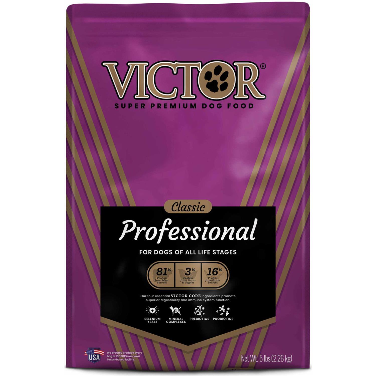 Victor Professional Dry Dog Food - Pet Supplies online store