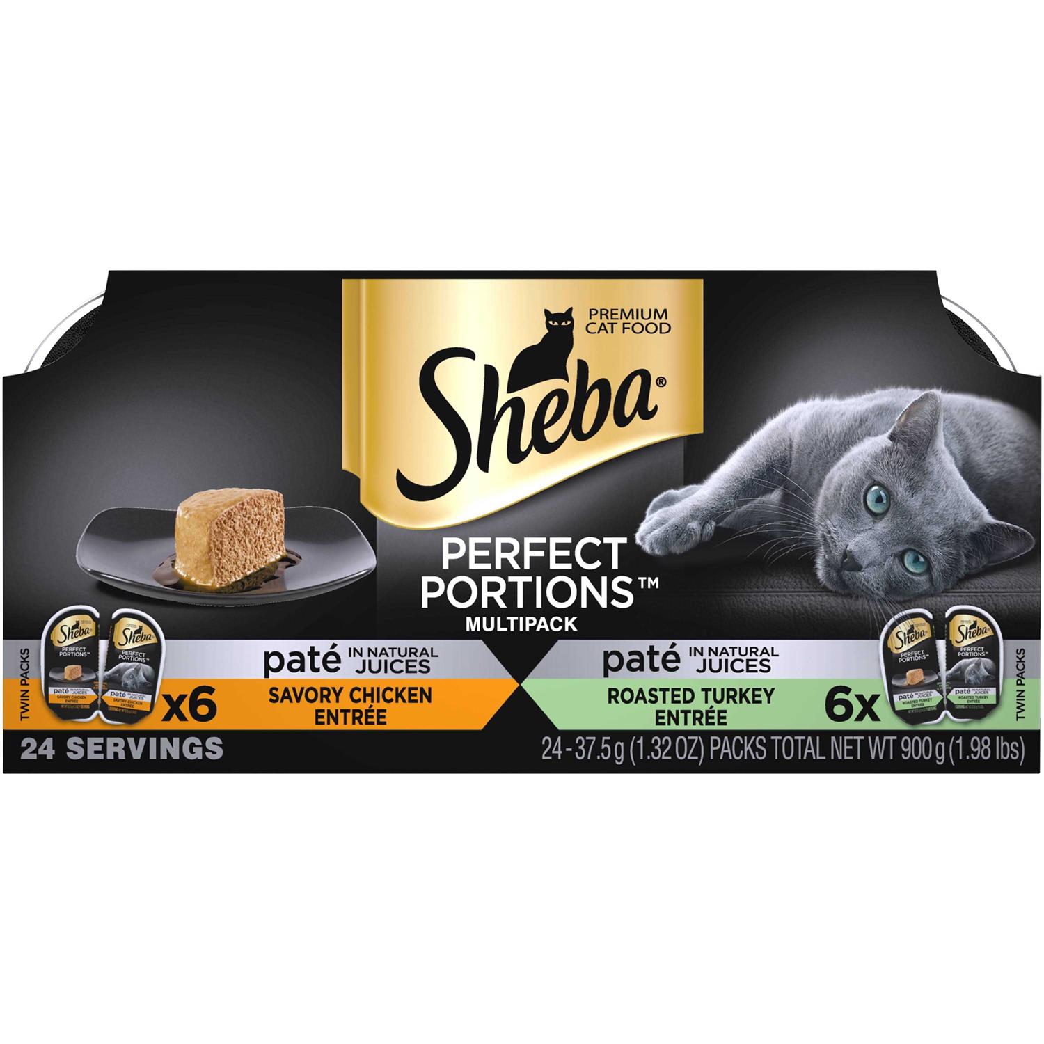 Sheba Perfect Portions Premium Paté Cat Canned Food - Pet Supplies online store