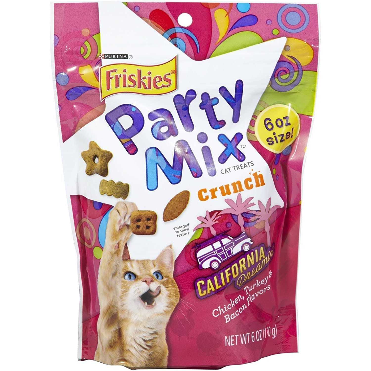 Friskies Party Mix California Crunch Cat Treats - Pet Supplies online store