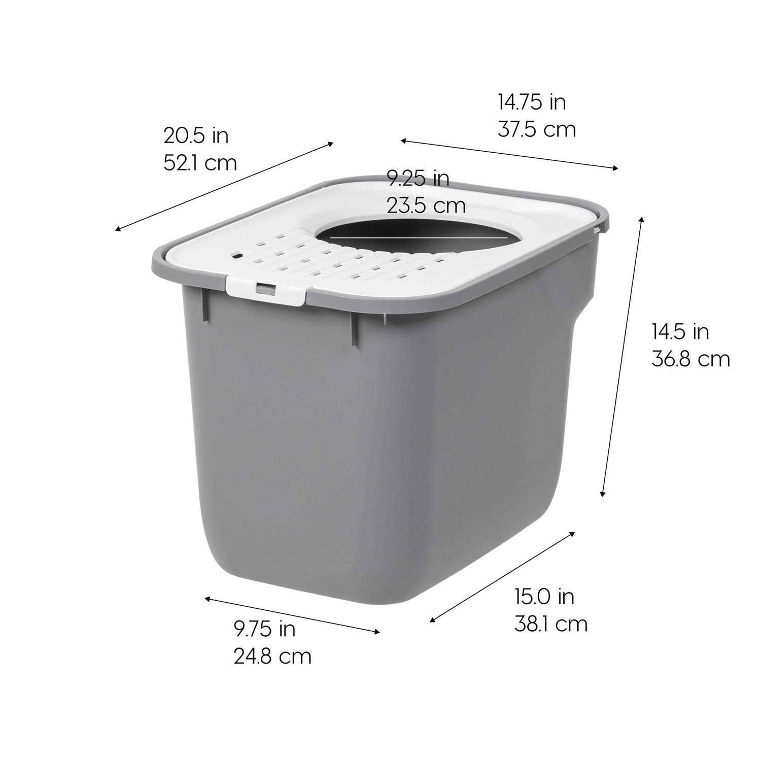 IRIS USA Top Entry Cat Litter Box - Pet Supplies online store