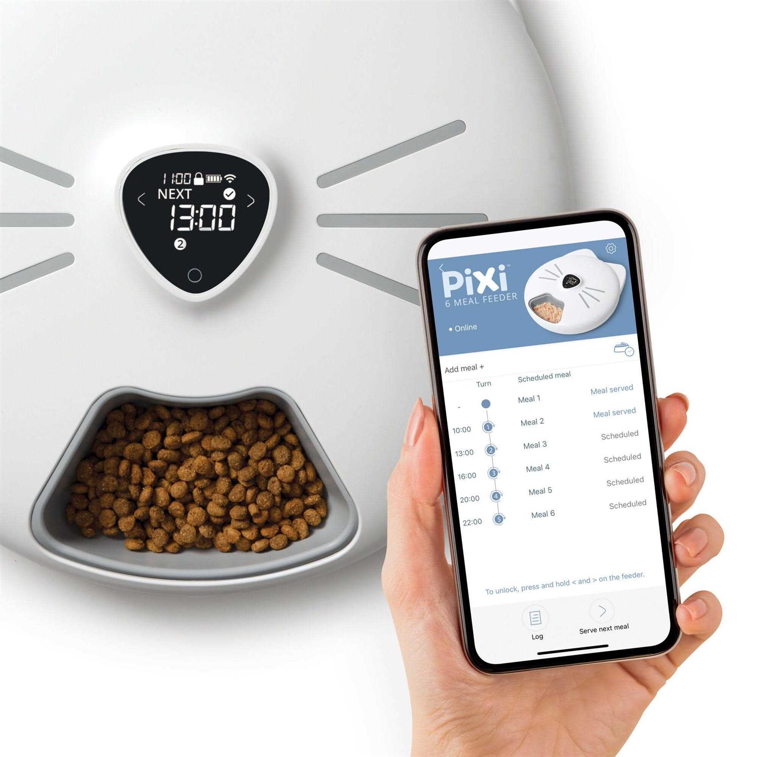 Catit Pixi Smart 6 Meal Feeder - Pet Supplies online store