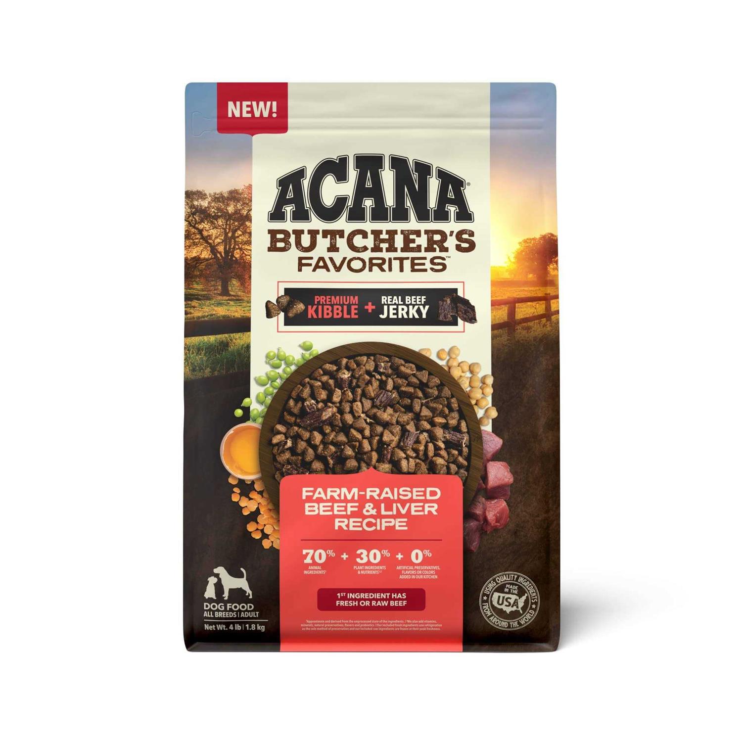 Acana Butcher's Favorites Liver Dry Dog Food - Pet Supplies online store