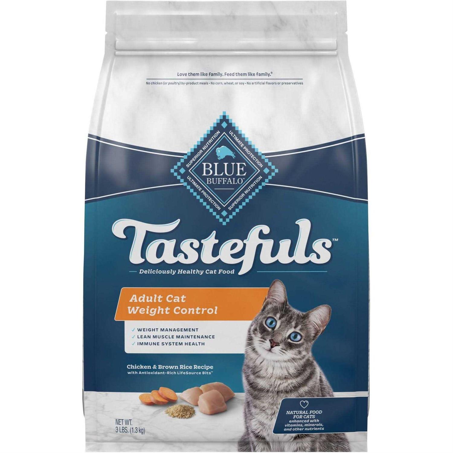 Blue Weight Control Adult Cat Dry Food - Pet Supplies online store