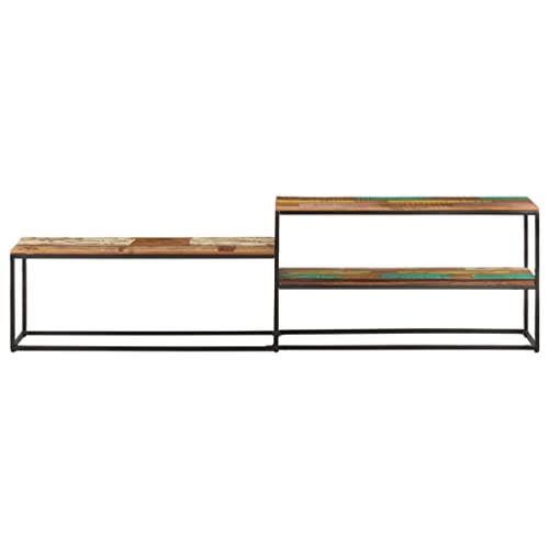 XAVIER Tv Consoles for Living Room Media Console Entertainment Center TV Stand 70.9