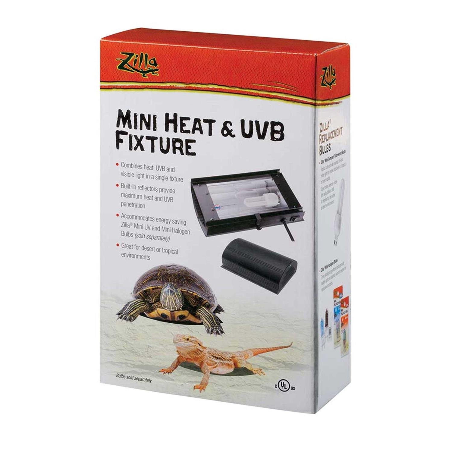 Zilla Mini Heat UVB Fixture - Pet Supplies online store