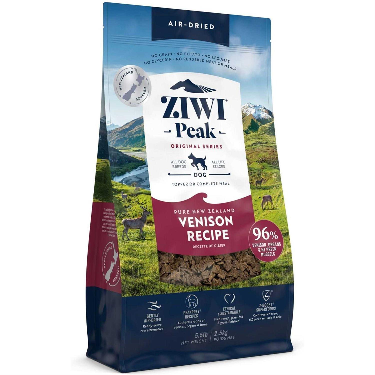 Ziwi Peak Air-Dried Dog Food Venison - Pet Supplies online store