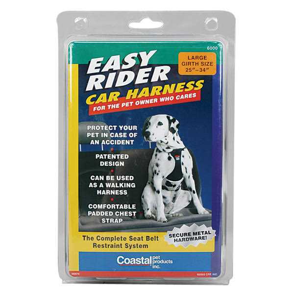 Coastal Pet Easy Rider Car Harness - Pet Supplies online store