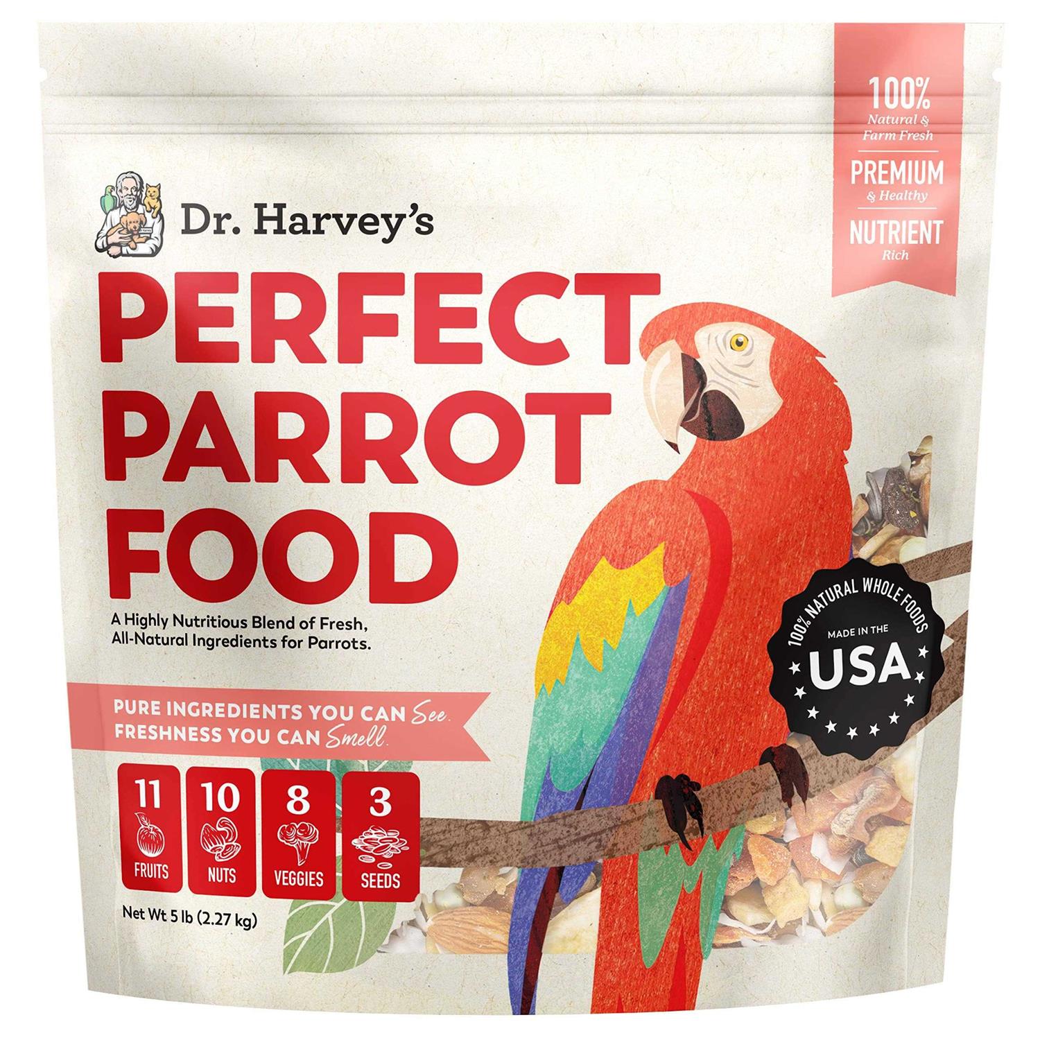 Dr. Harvey's Dr. Harveys Perfect Parrot Blend - Pet Supplies online store
