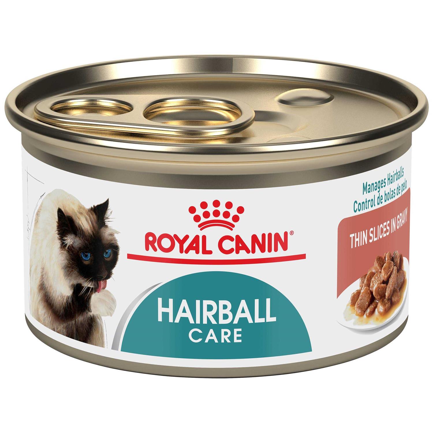 Royal Canin Hairball Care Thin Slices in Gravy Cat Food - Pet Supplies online store