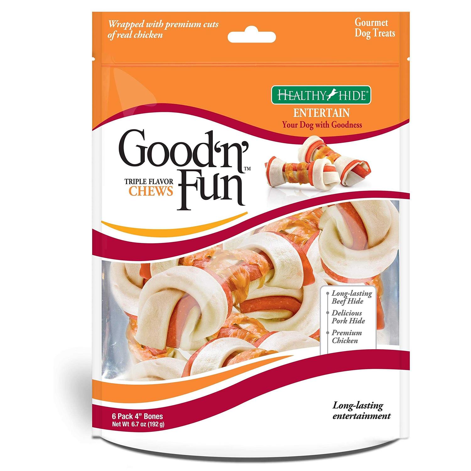 Good 'n' Fun Triple Flavor Chews - Pet Supplies online store