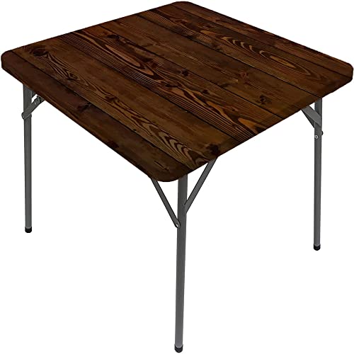 Marble Square Table Cove, Marble Style Texture, Elastic Edge, Suitable for Table Decoration, Buffet and Camping, Fit for 47