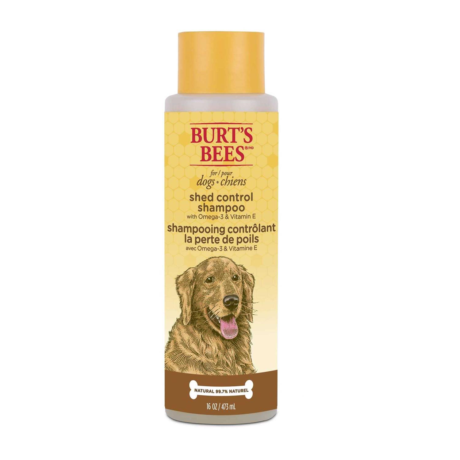 Burt's Bees Shed Control Shampoo for Dogs with Omega-3 & Vitamin E - Pet Supplies online store