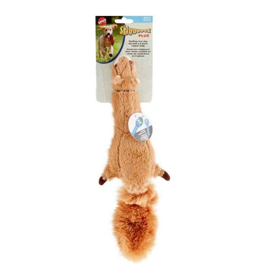 Skinneeez Dog Toy Plus Squirrel - Pet Supplies online store