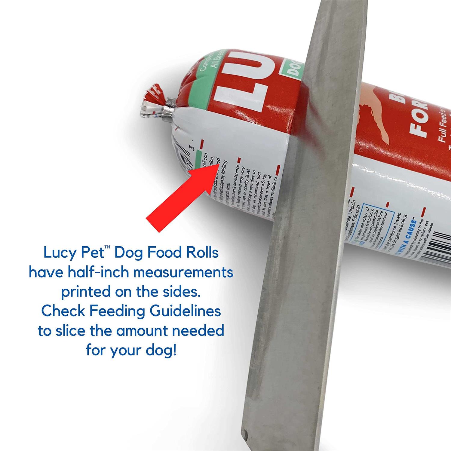 Lucy Pet Products Beef Dog Food Roll - Pet Supplies online store