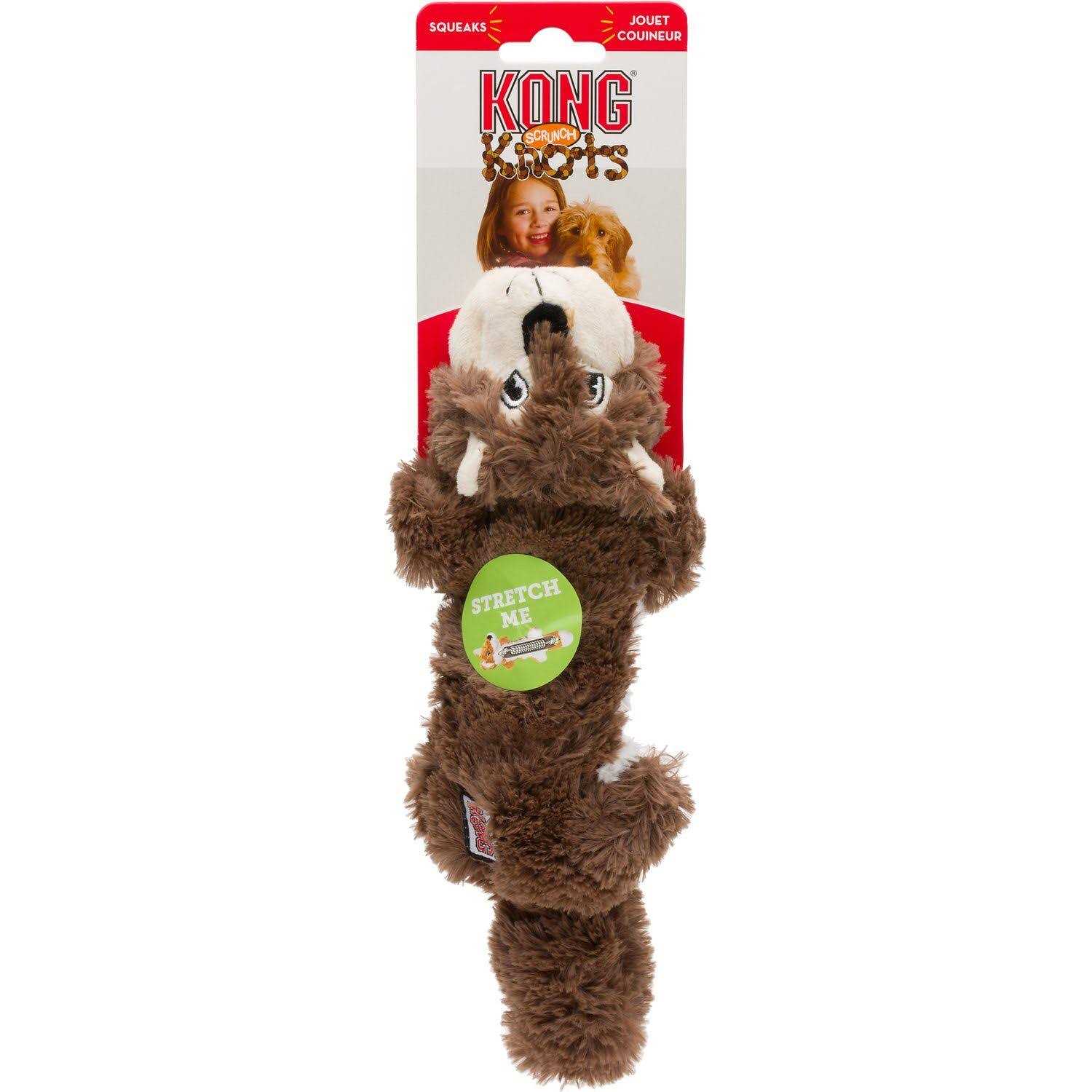 Kong Scrunch Knots Squirrel Dog Toy - Pet Supplies online store