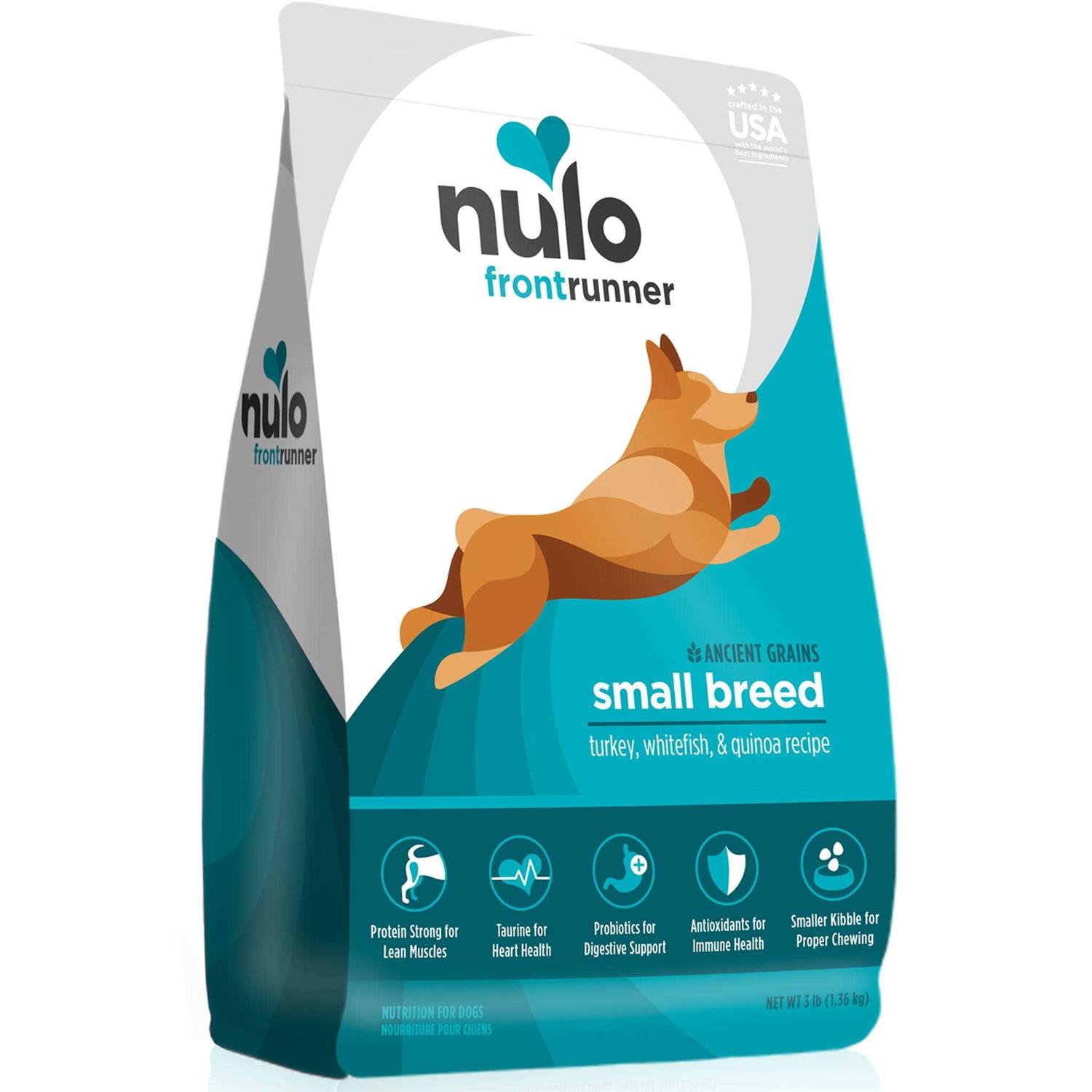 Nulo Frontrunner Small Breed Dry Dog Food Turkey - Pet Supplies online store