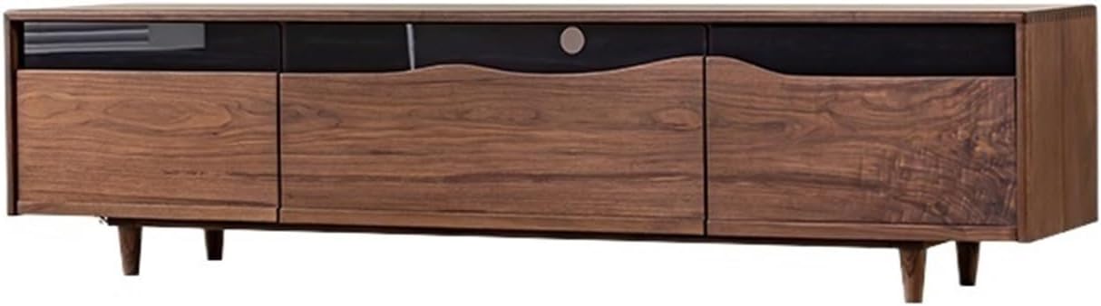 Bedroom tv Unit TV Cabinet Modern Simple Living Room Solid Wood TV Cabinet Small Apartment Storage Locker TV Cabinet