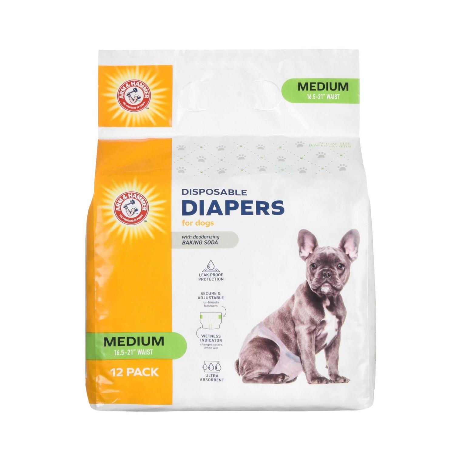 Arm & Hammer Disposable Dog Diapers - Pet Supplies online store