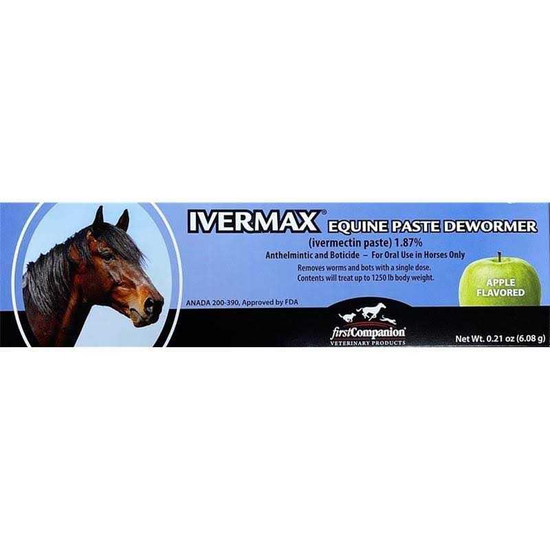 Durvet Ivermectin Horse Paste - Pet Supplies online store
