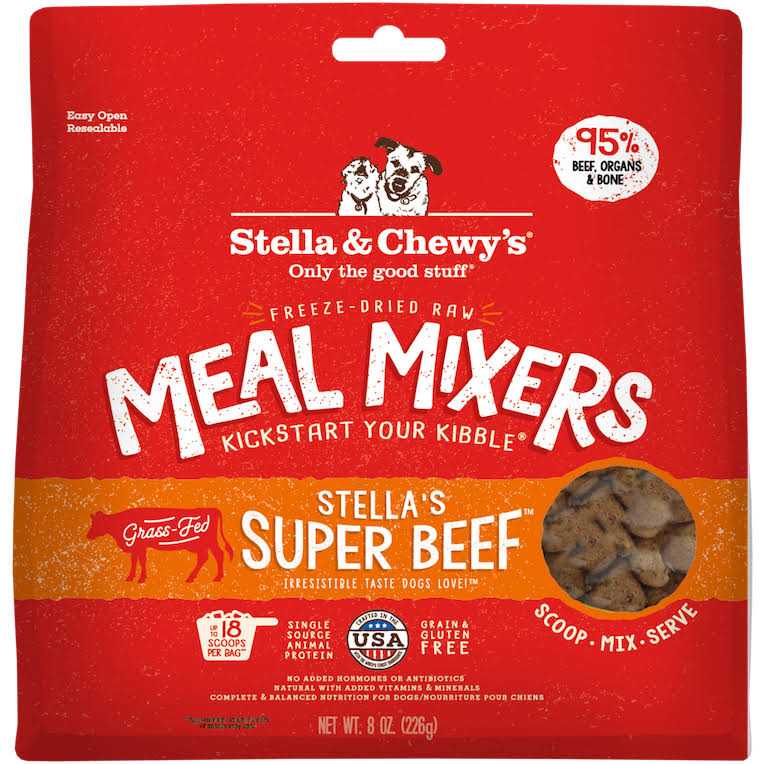 Stella & Chewy's Freeze Dried Duck Duck Goose Meal Mixers Dog Food - Pet Supplies online store