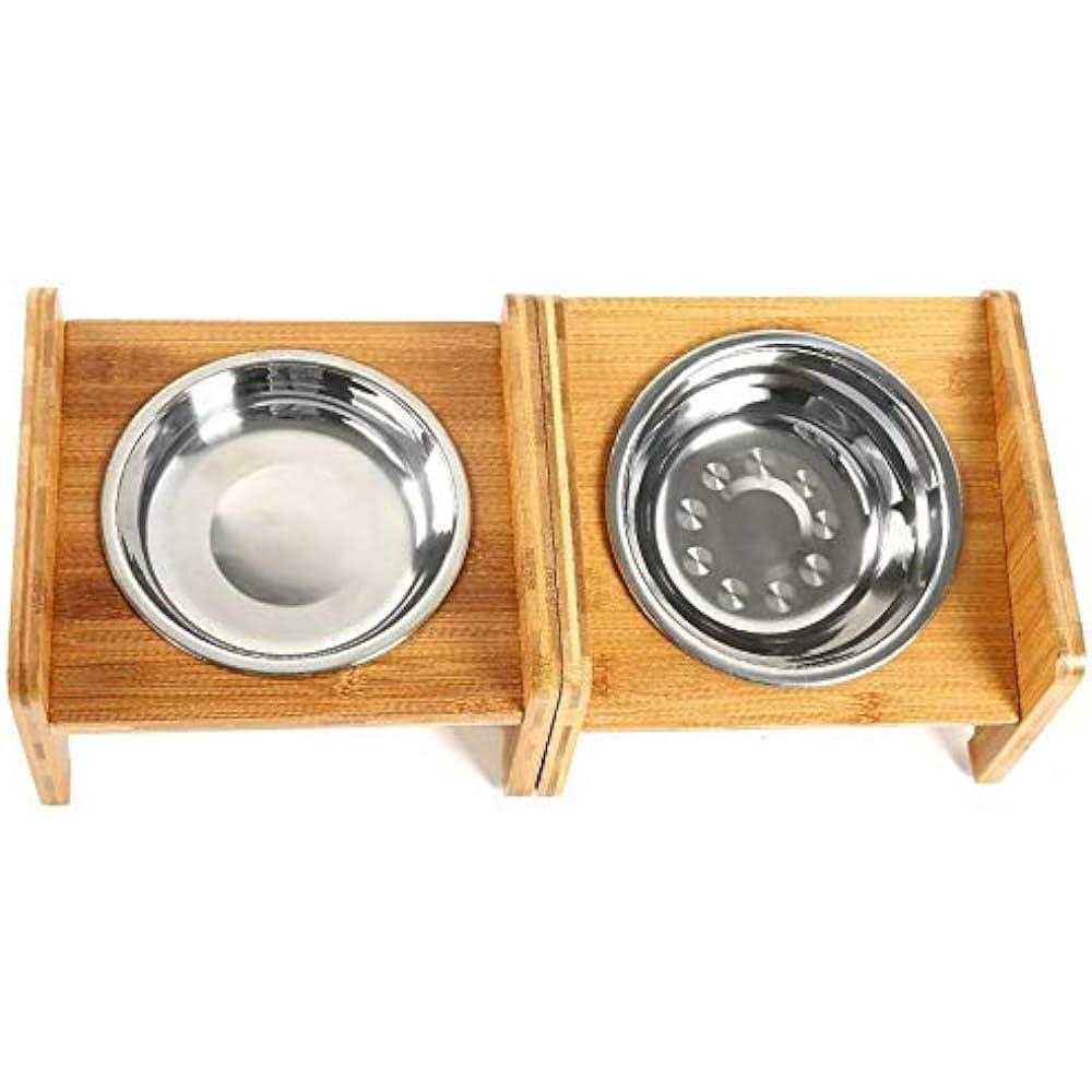 YY FOREYY FOREYY Set of 2 Raised Pet Bowls for Cats and Small Dogs - Pet Supplies online store