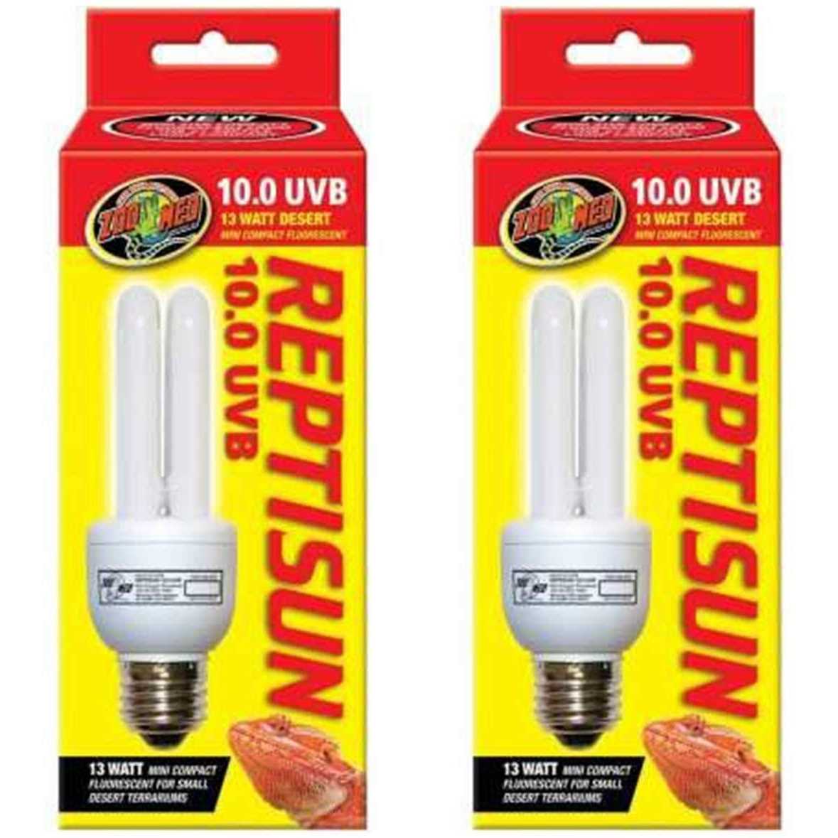 Zoo Med ReptiSun 10.0 Mini Compact Fluorescent UVB Bulb - Pet Supplies online store