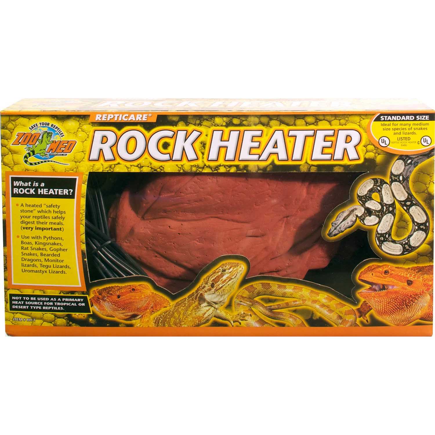 Zoo Med ReptiCare Rock Heater - Pet Supplies online store