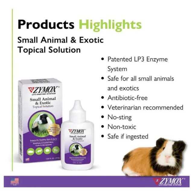 Zymox Small Animal & Exotic Topical Solution Spray - Pet Supplies online store