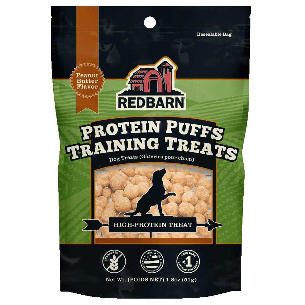 Redbarn Protein Puffs Dog Treats - Pet Supplies online store