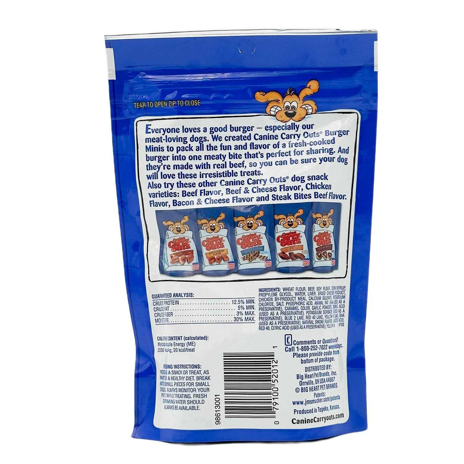 Canine Carry Outs Beef Flavor Dog Treats - Pet Supplies online store