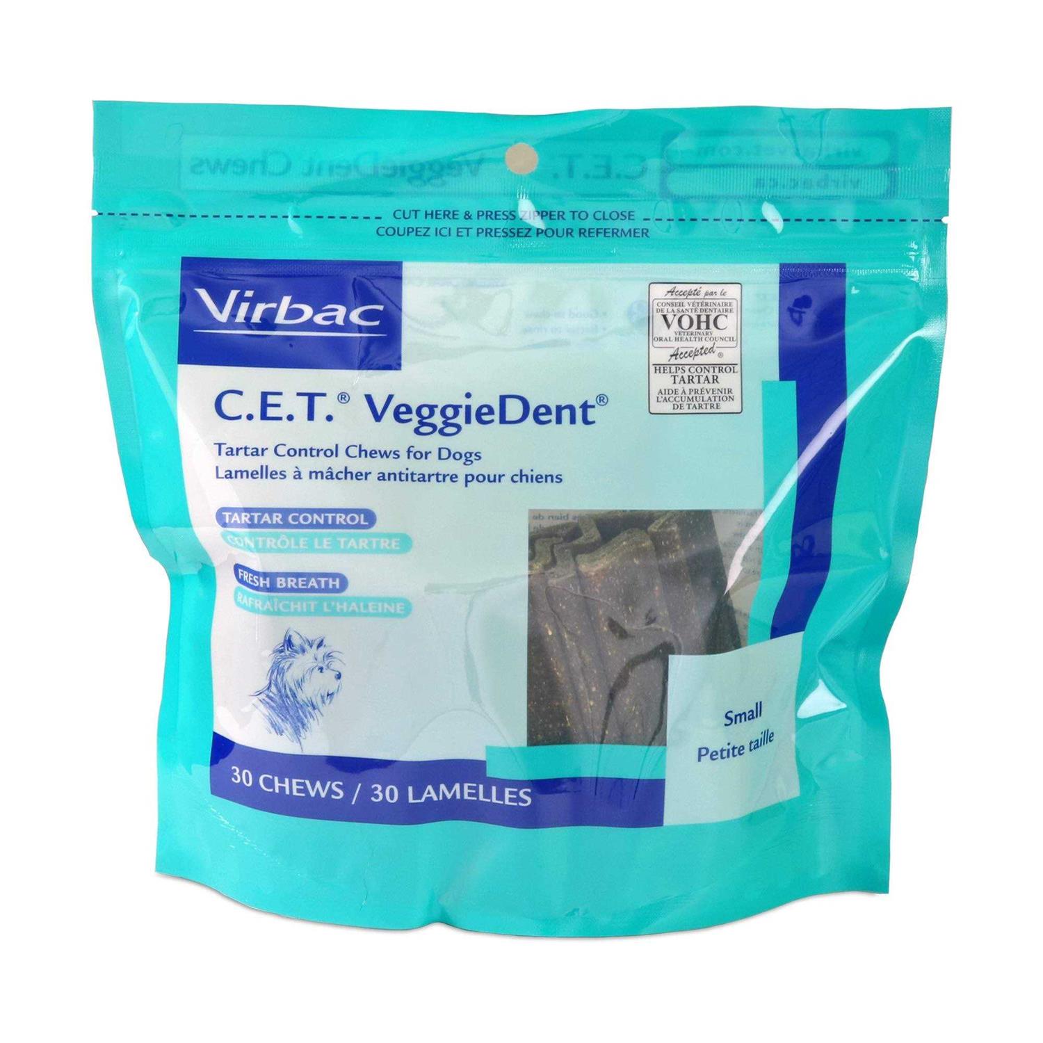 Virbac C.E.T. VeggieDent Dental Chews Dogs - Pet Supplies online store