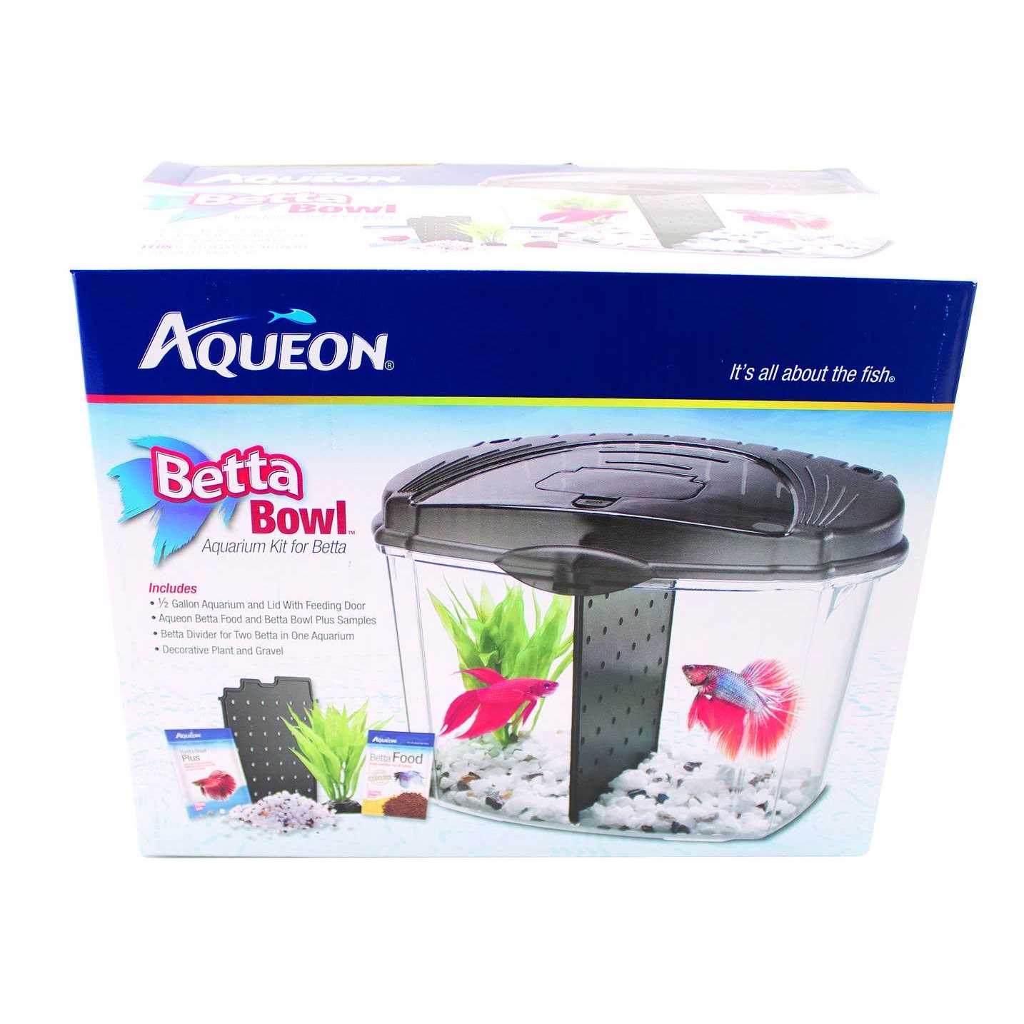 Aqueon Betta Bowl Kit - Pet Supplies online store