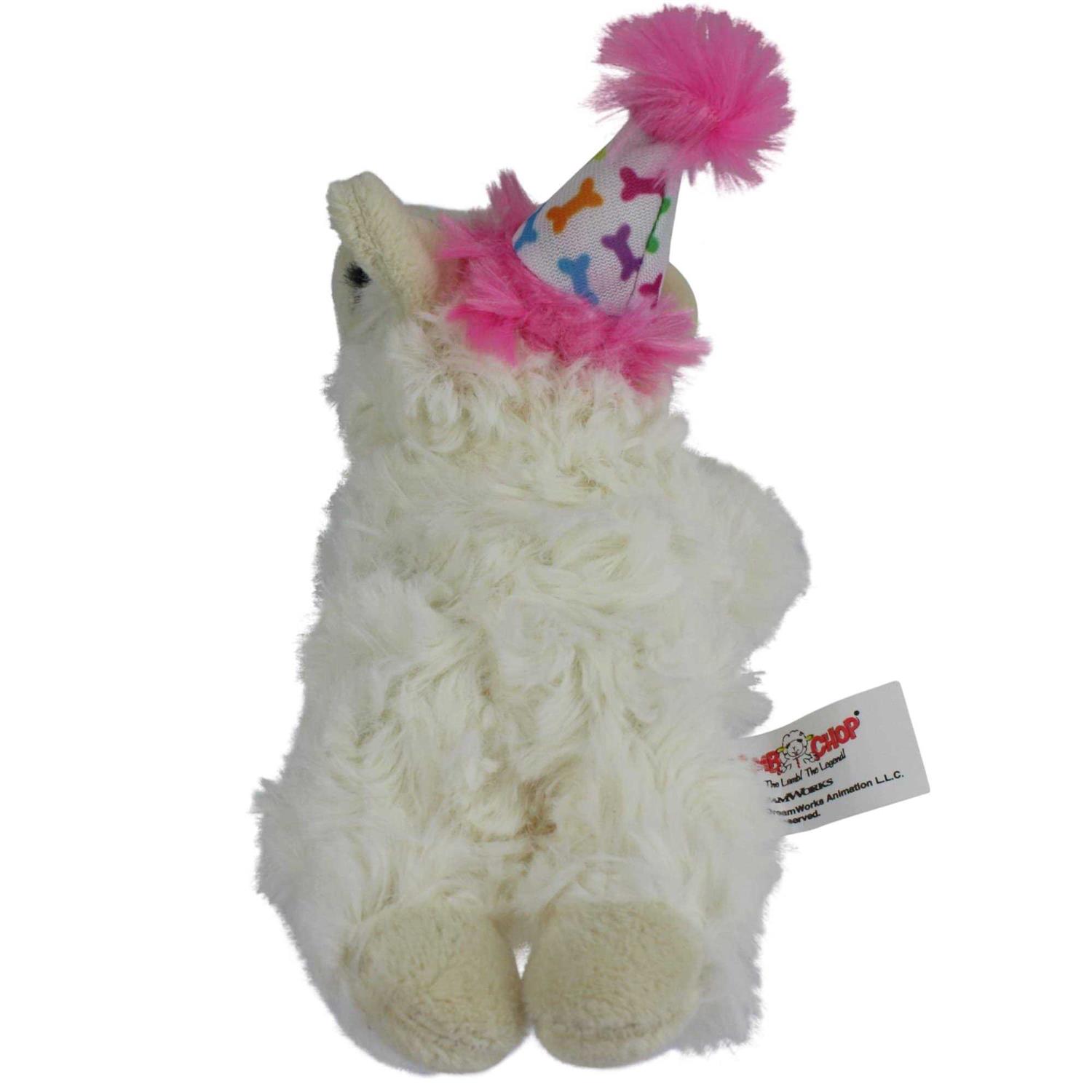 Multipet Happy Birthday Mini Lamb Chop Dog Toy - Pet Supplies online store