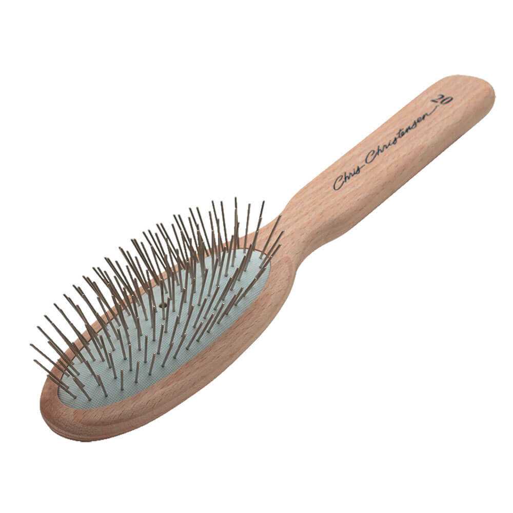 Chris Christensen Oval Pin Dog Brush, Original Series - Pet Supplies online store