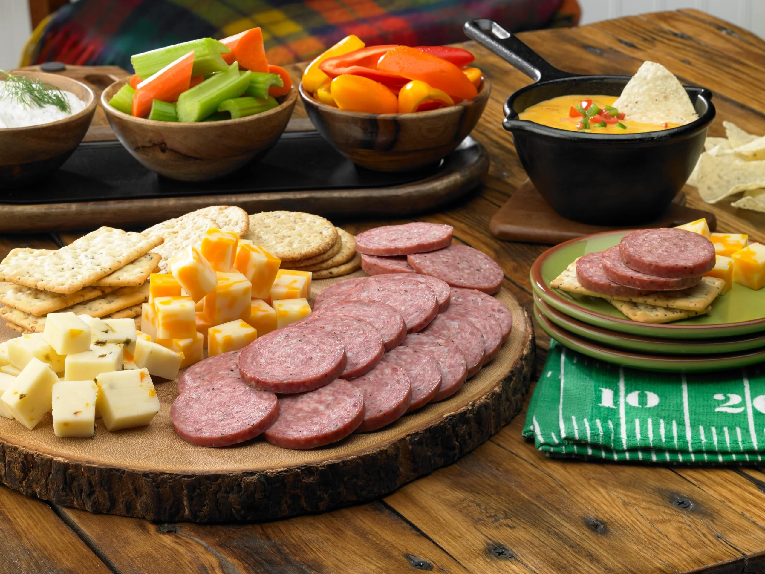 Johnsonville Beef Summer Sausage 20oz chub  (101454)