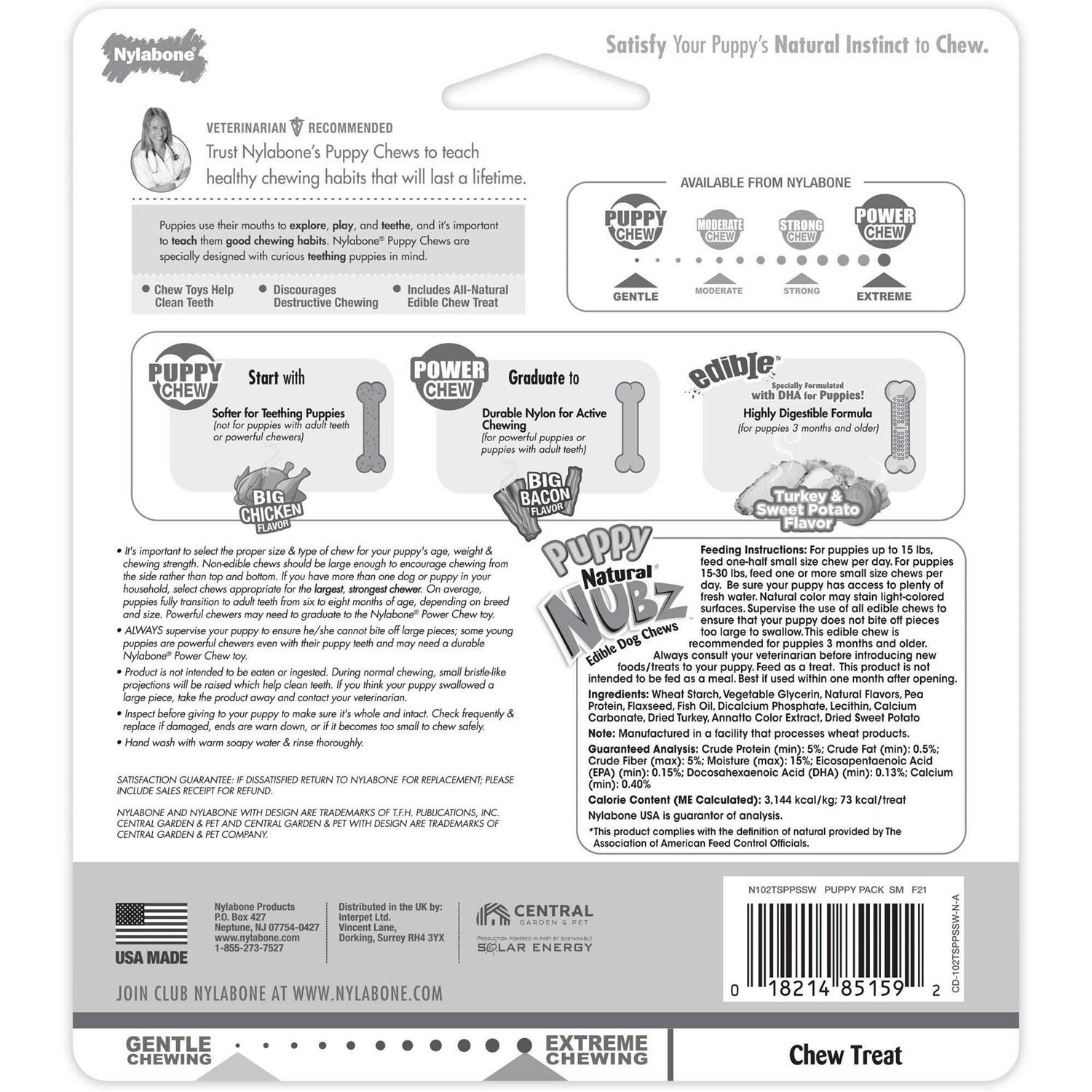 Nylabone Puppy Starter Kit - Pet Supplies online store