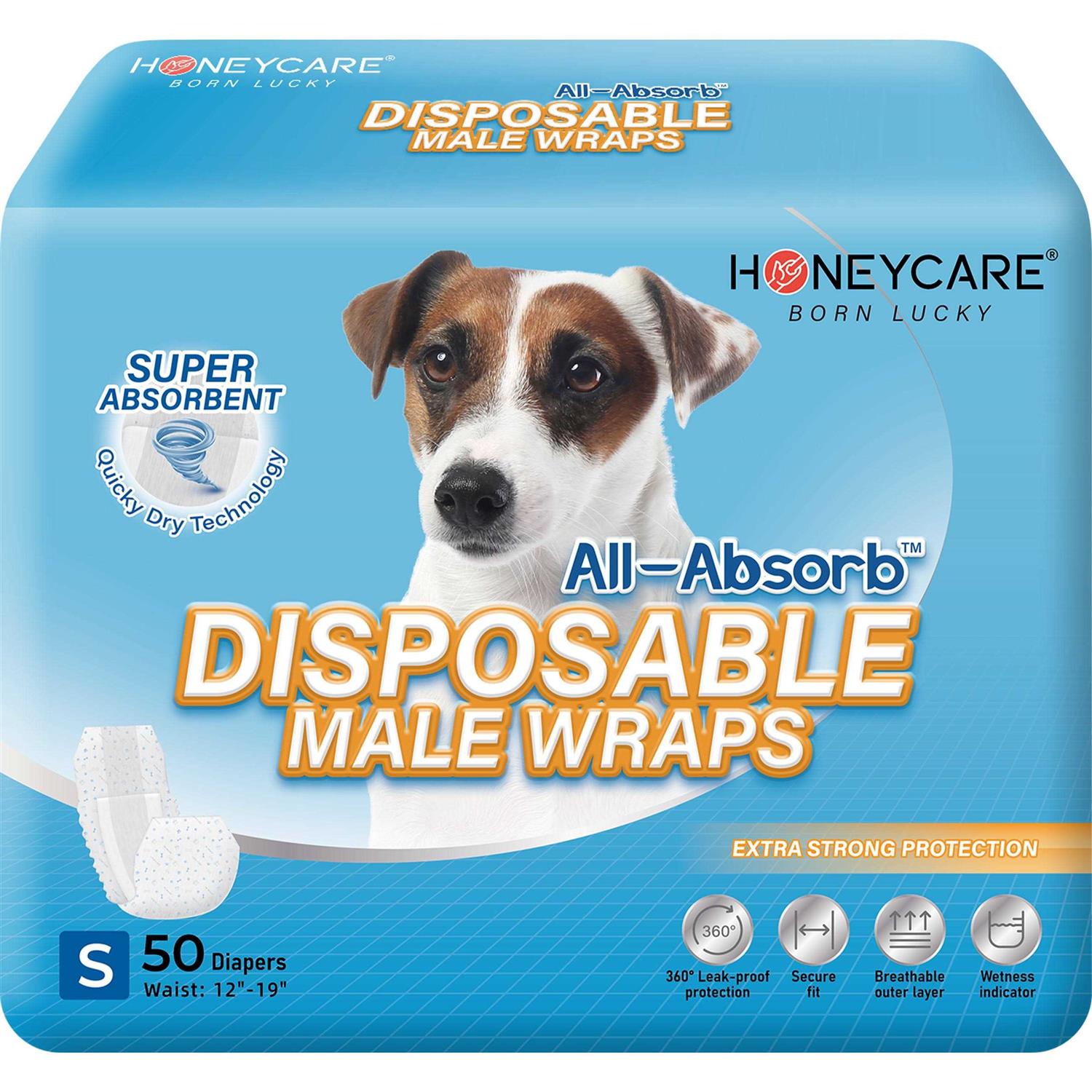 All-Absorb A26 Male Dog Wrap - Pet Supplies online store