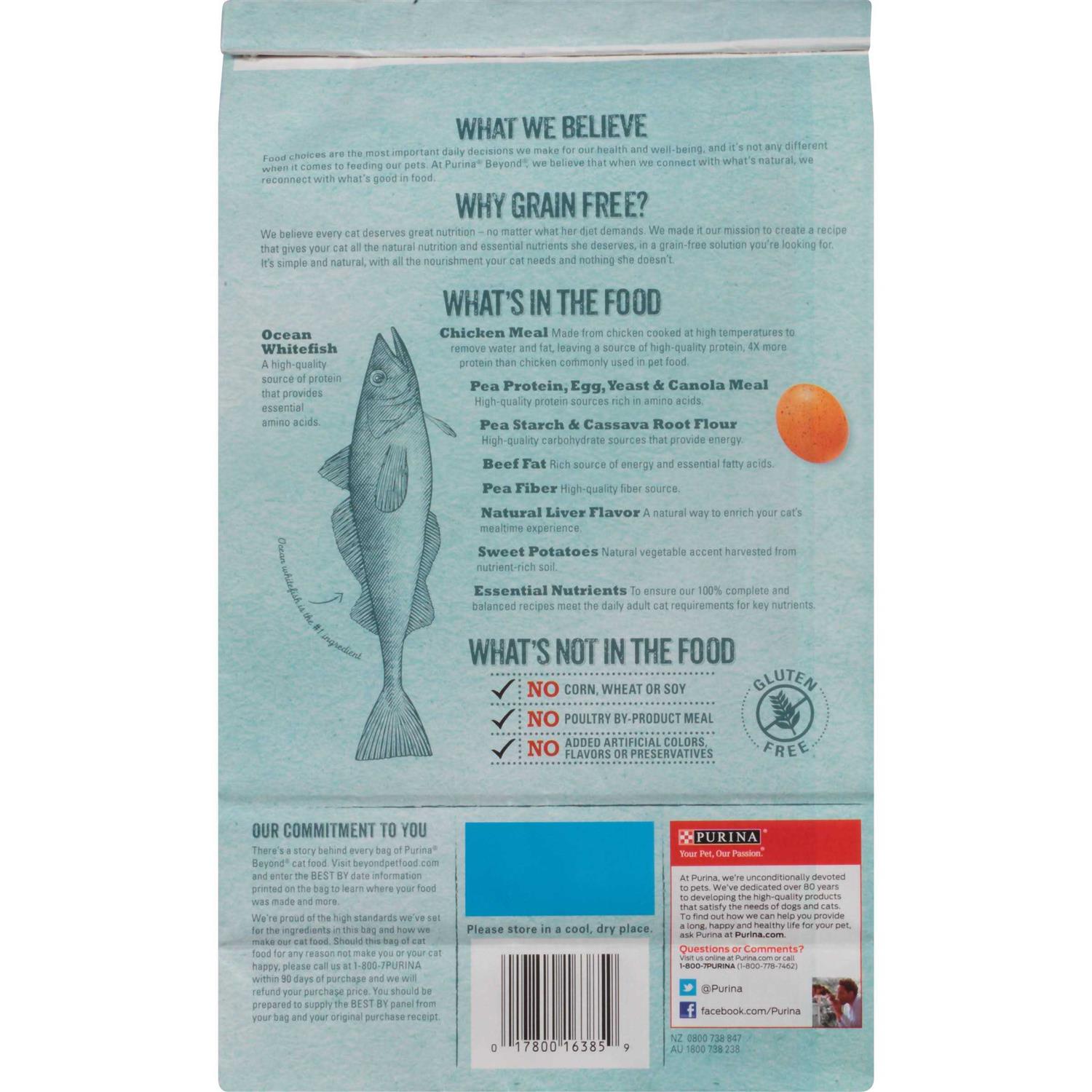 Purina Beyond Grain Free Dry Cat Food - Pet Supplies online store